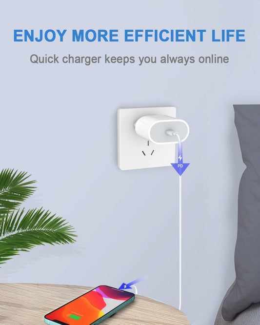 Presa USB C, 20W USBC Caricatore per iPhone 16/16 Pro/16 Pro Max/16 Plus/15/14/13/12/11/XS Max/X, AirPods, Caricabatterie Rapido Type C Carica Alimentatore Spain Ricarica Adattatore Muro Swiss Petrona