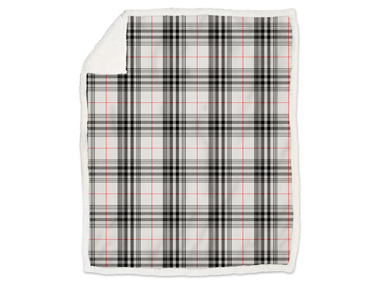 Plaid Morbidotto Light Boston in Pile 130x160 Daunex