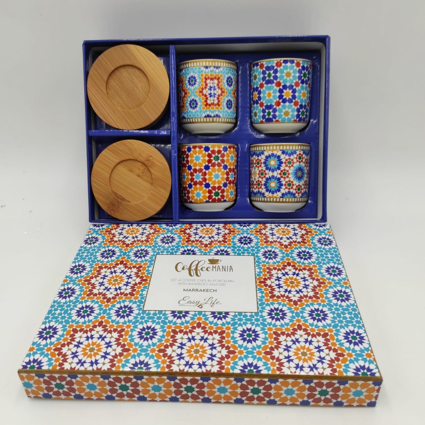 Set 4 Tazzine Caffè Atmosphere Marrakech Easy Life
