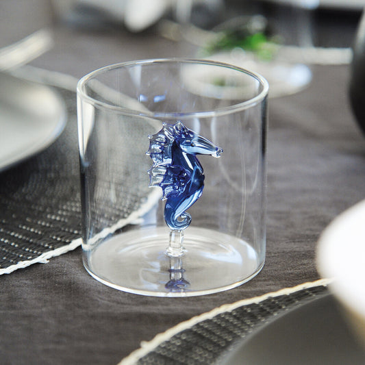 WD Lifestyle Bicchiere Figure in Vetro Soggetti Animali