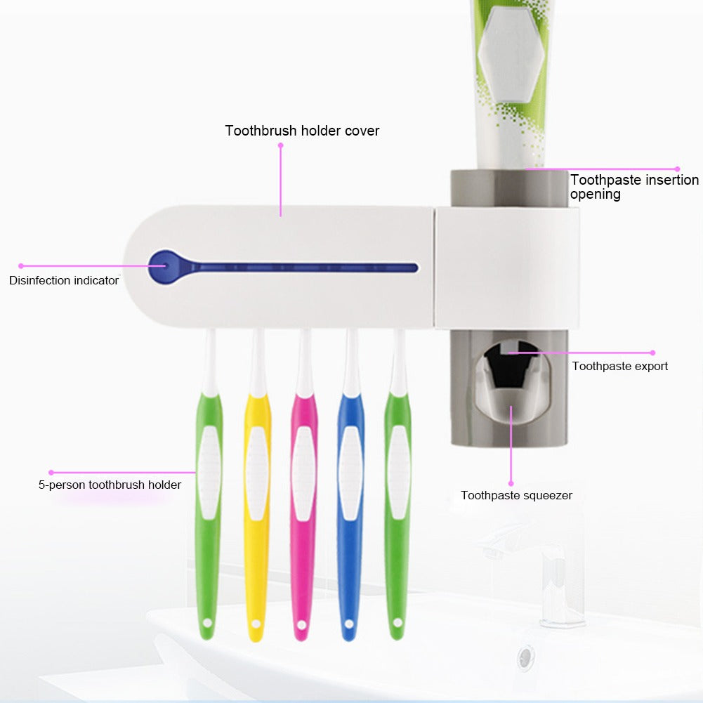 Sterilizzatore spazzolini UV Porta dentifricio