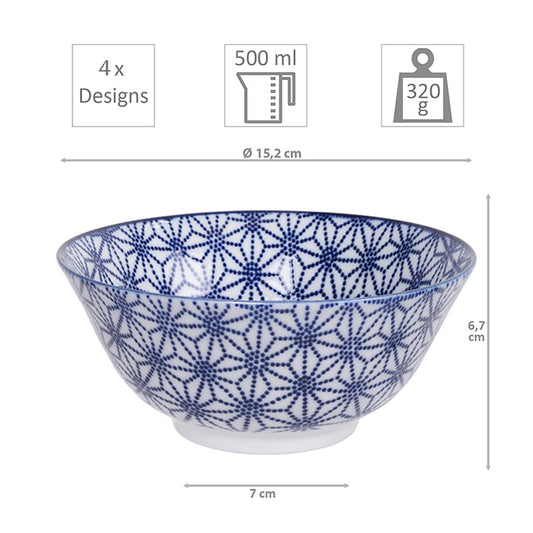 Set Ciotole Nippon Blu Tokyo Design Studio