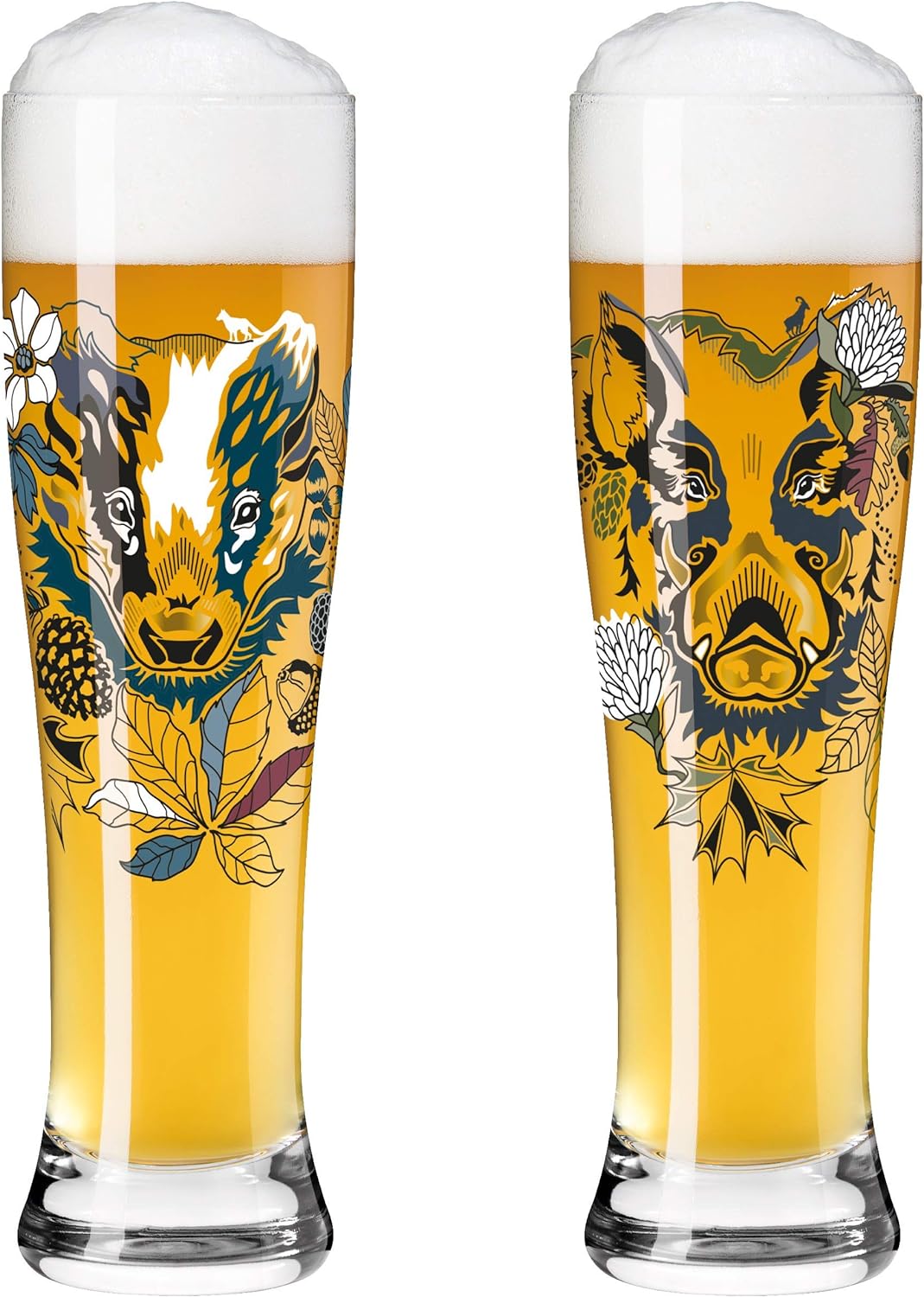 RITZENHOFF  Set di 2 bicchieri da birra di frumento, 500 ml