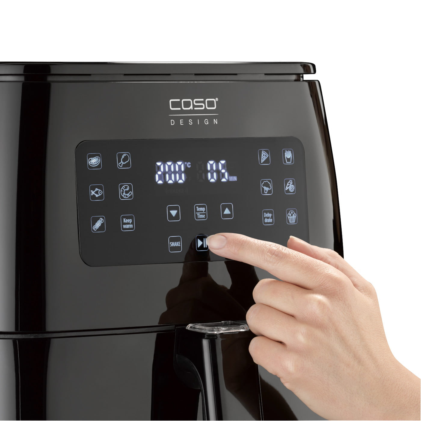 Friggitrice ad Aria Caso AF600 XL Air Fryer 6L