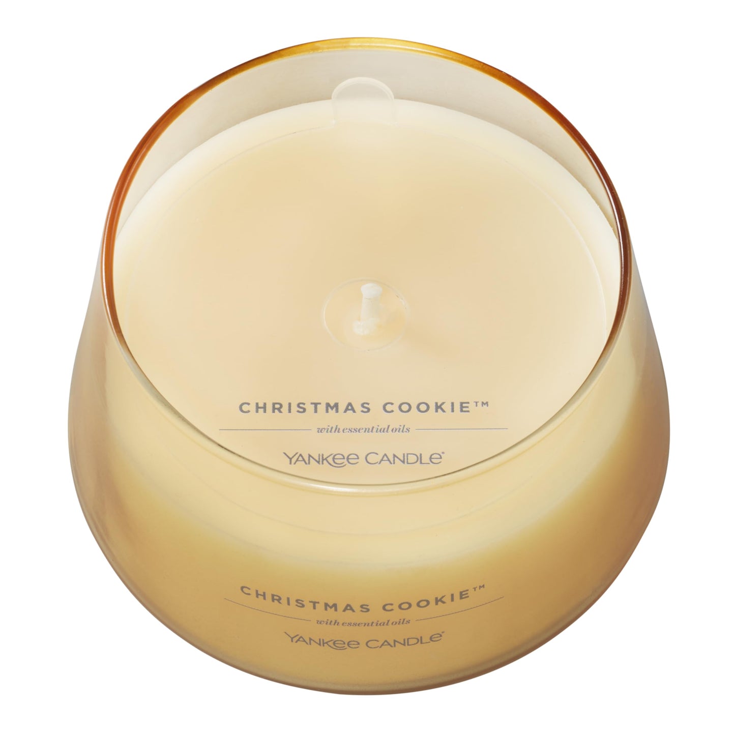 Yankee Candle Studio Candele profumate | Chrsitmas Cookie|Candele di lunga durata: 35-50 ore| Elegante design in vetro con cera viola| Regalo per le donne, regali per le mamme, regali di nozze