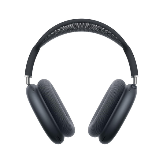 Apple AirPods Max Cuffie wireless over-ear, Cancellazione attiva del rumore di livello pro, Modalità Trasparenza, Audio spaziale personalizzato, Ricarica USB-C, Cuffie Bluetooth per iPhone, Mezzanotte