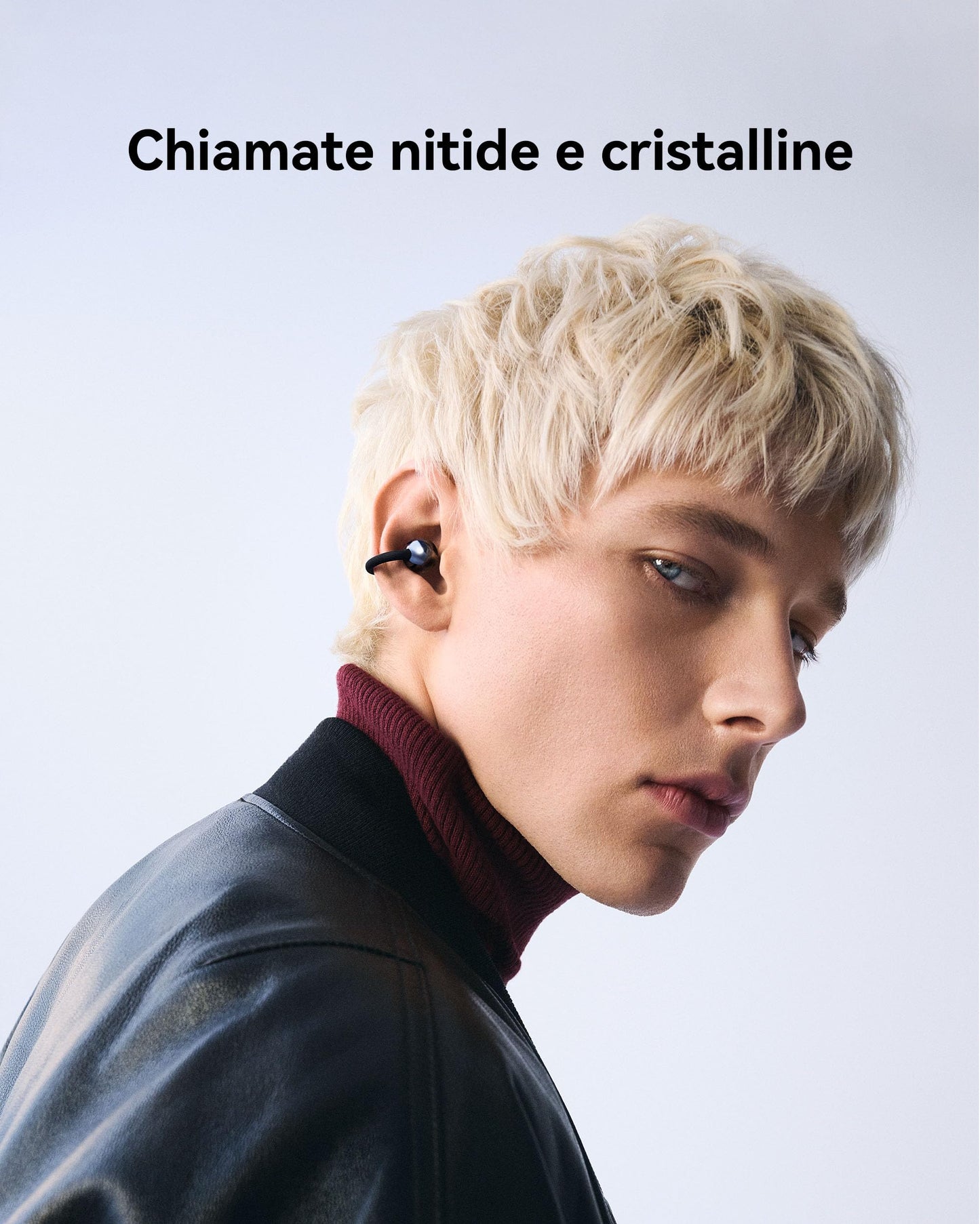 HUAWEI FreeClip 2 Nero, Cuffie Wireless Bluetooth, Auricolari a Orecchio Aperto, per il Massimo del Comfort, Ascolto Adattivo Open-ear, Chiamate Cristalline, 38 ore, iOS e Android, Garanzia di 30 mesi