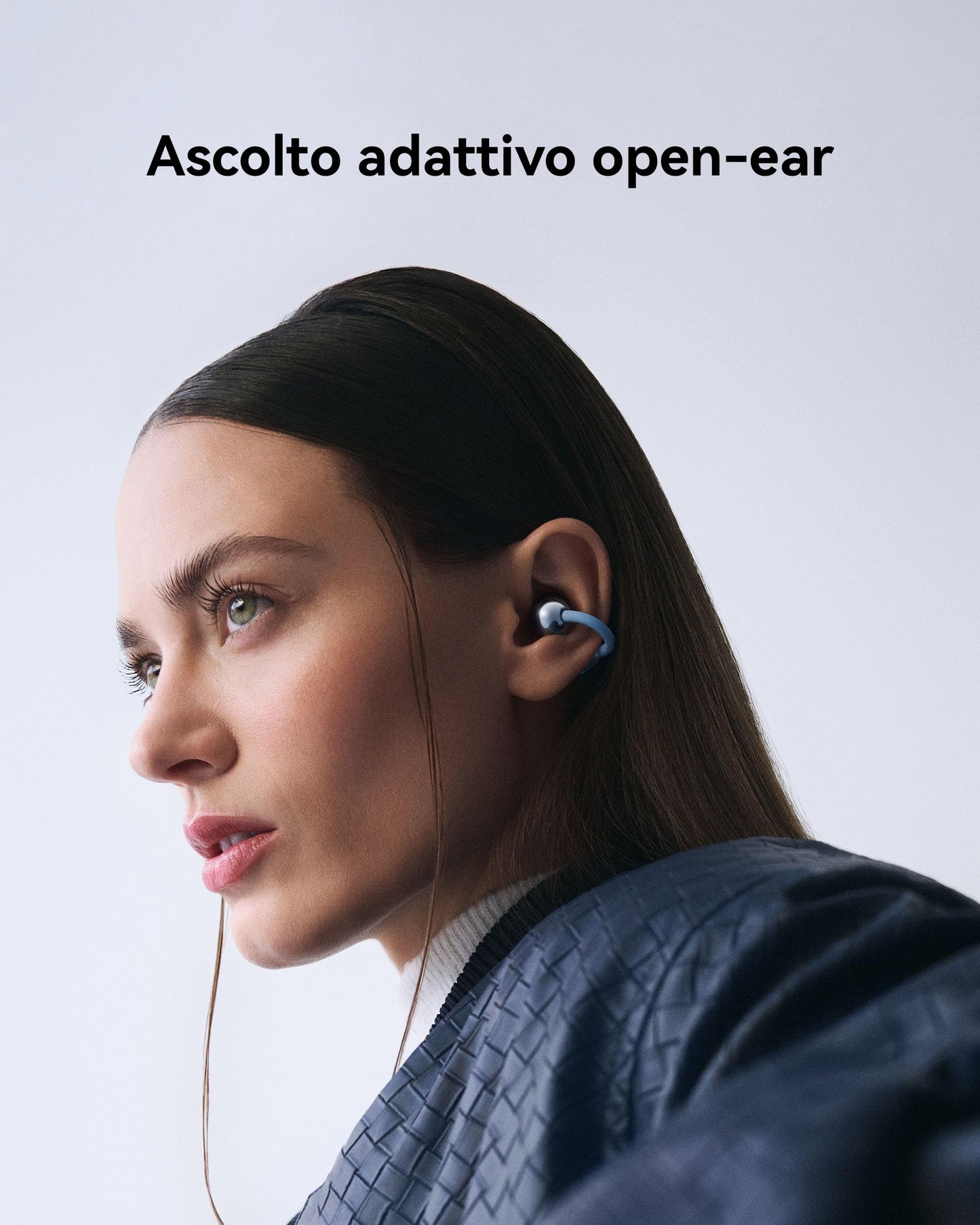 HUAWEI FreeClip 2 Nero, Cuffie Wireless Bluetooth, Auricolari a Orecchio Aperto, per il Massimo del Comfort, Ascolto Adattivo Open-ear, Chiamate Cristalline, 38 ore, iOS e Android, Garanzia di 30 mesi