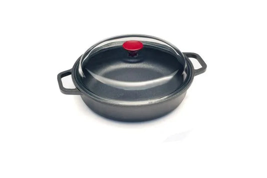 Tegame con Coperchio 28 cm Vinum Bioceramic XR3 PFAS FREE RISOLI