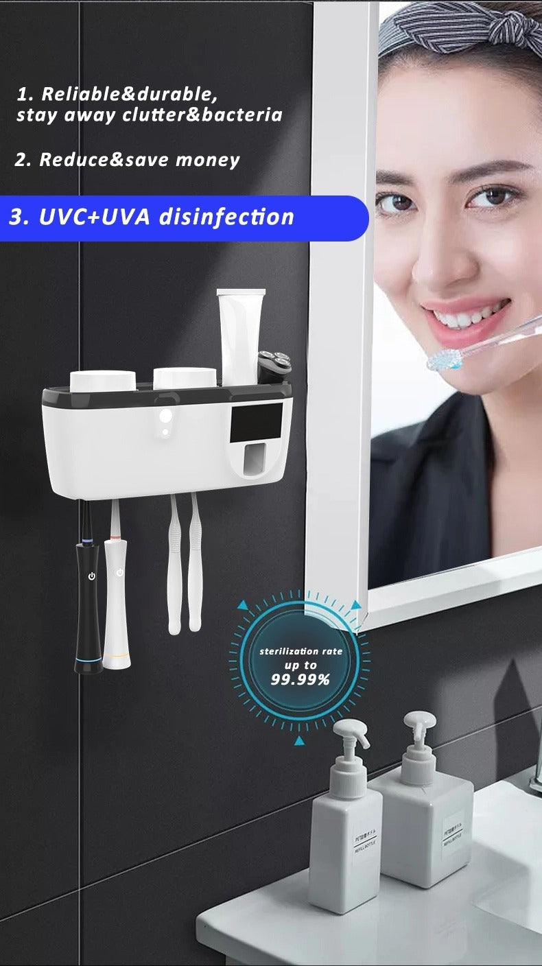 Esterilizador solar de cepillos de dientes recargable UV