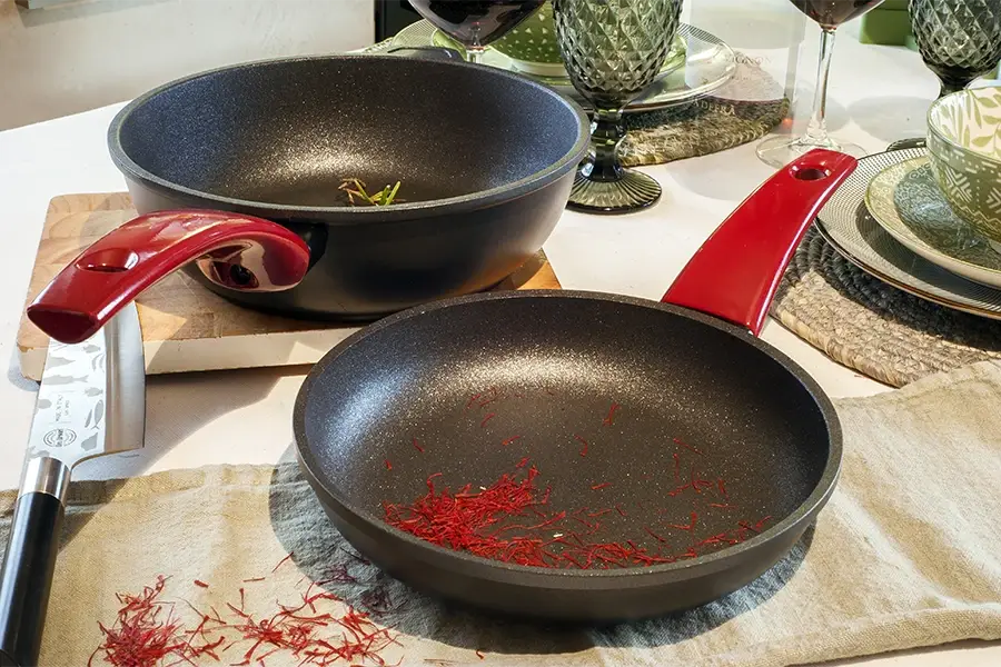 Casseruola con Coperchio 24 cm Vinum Bioceramic XR3 PFAS FREE
