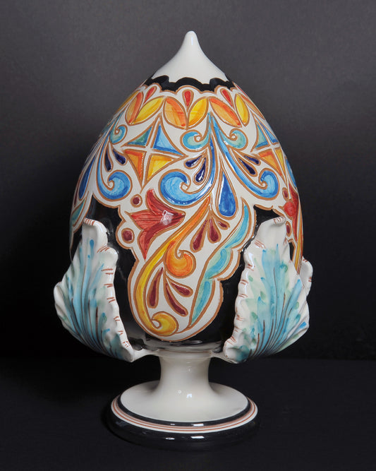 Pumo in ceramica pezzo unico