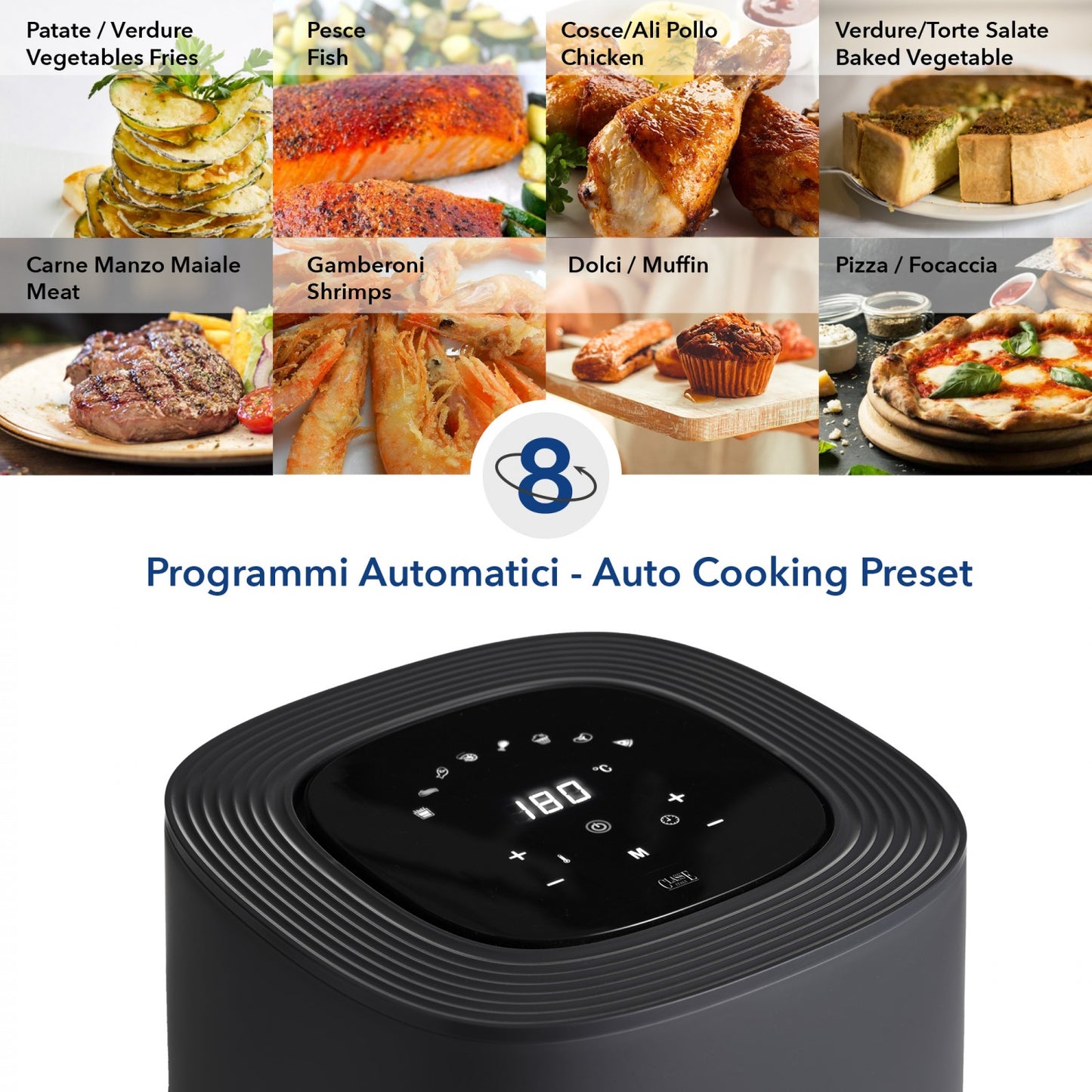 Vivo Air Fryer Classe Italy Air Fryer 5.5L