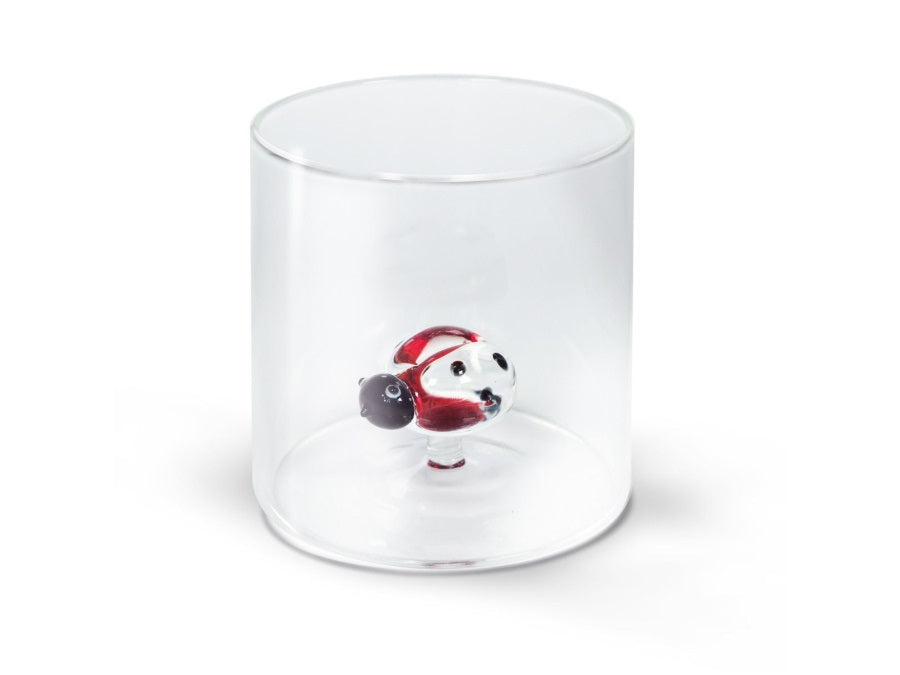 WD Lifestyle Bicchiere Figure in Vetro Soggetti Animali