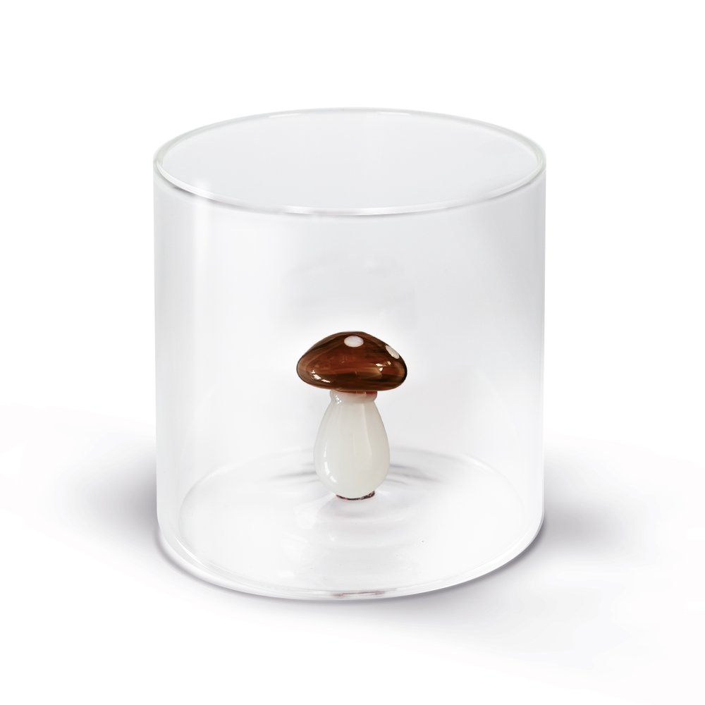 WD Lifestyle Bicchiere Figure in Vetro Soggetti Animali