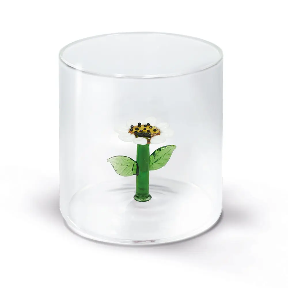 WD Lifestyle Bicchiere Figure in Vetro Soggetti Animali