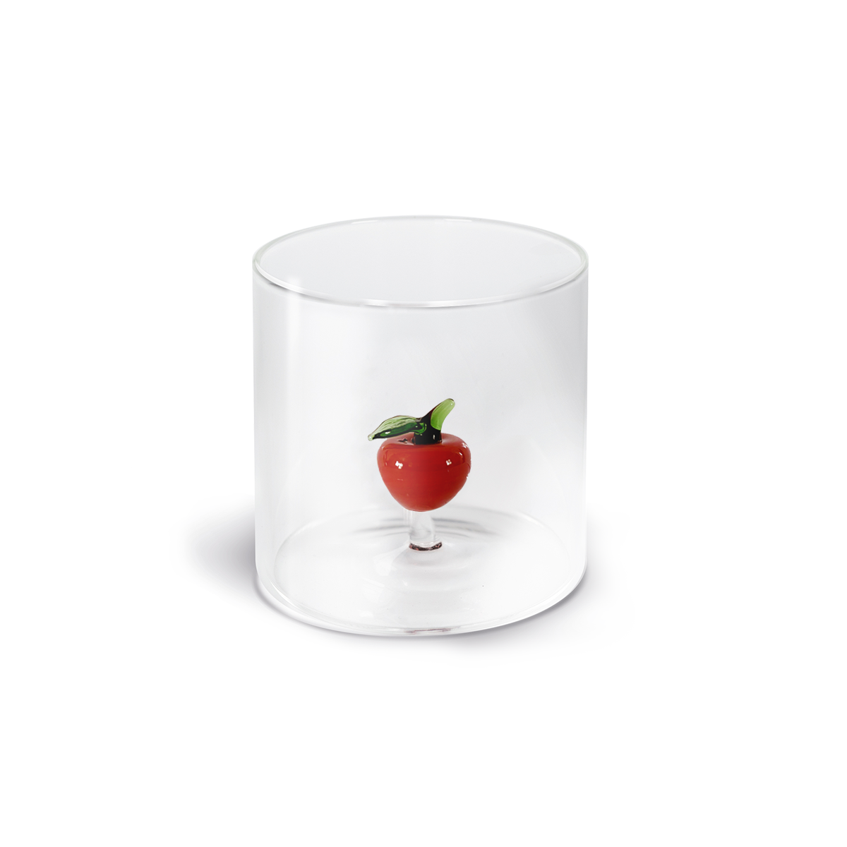 WD Lifestyle Bicchiere Figure in Vetro Soggetti Animali
