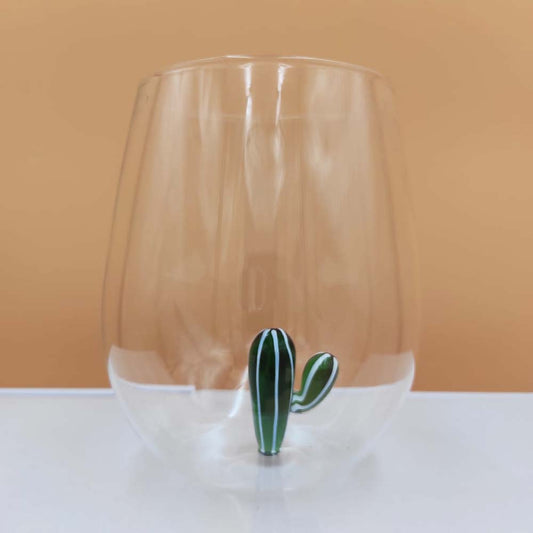 Set 4 Bicchieri Cactus 3D Fortuna