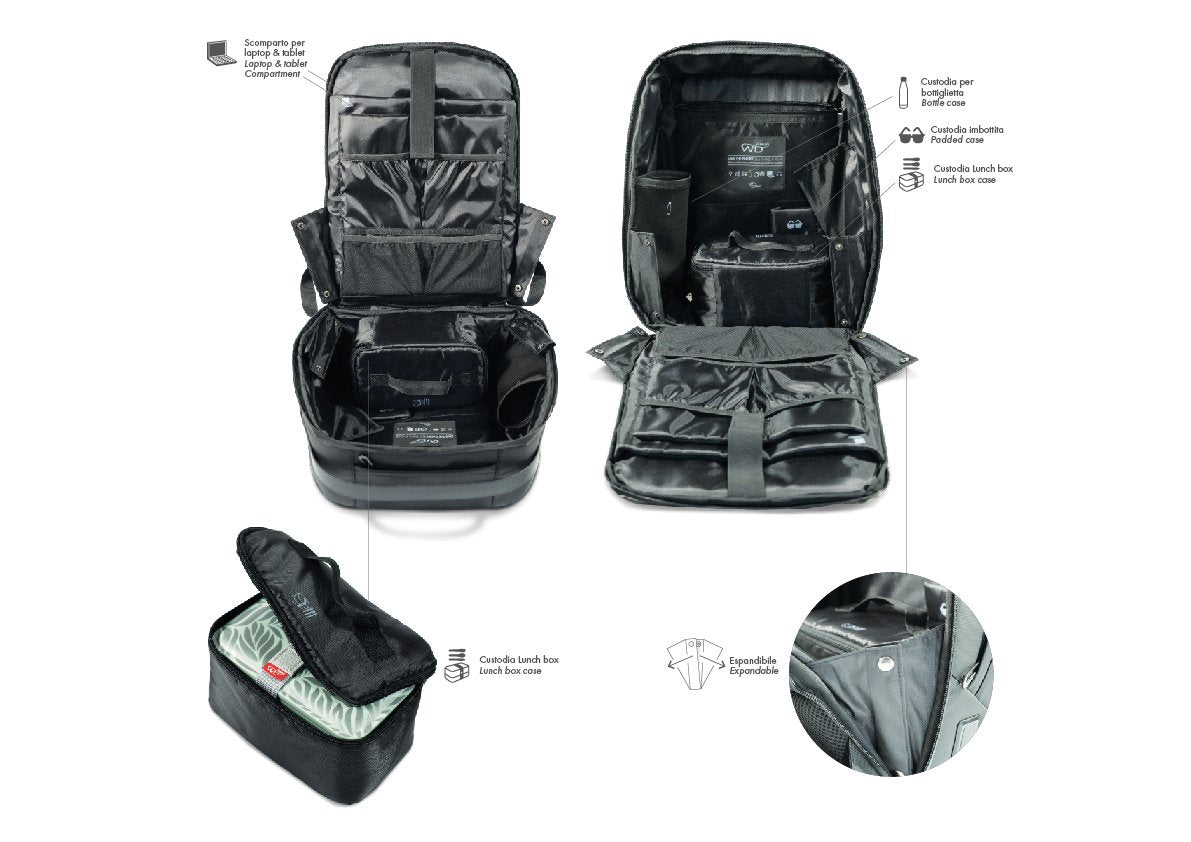 City Life Anti-Theft Laptop Backpack WD Lifestyle