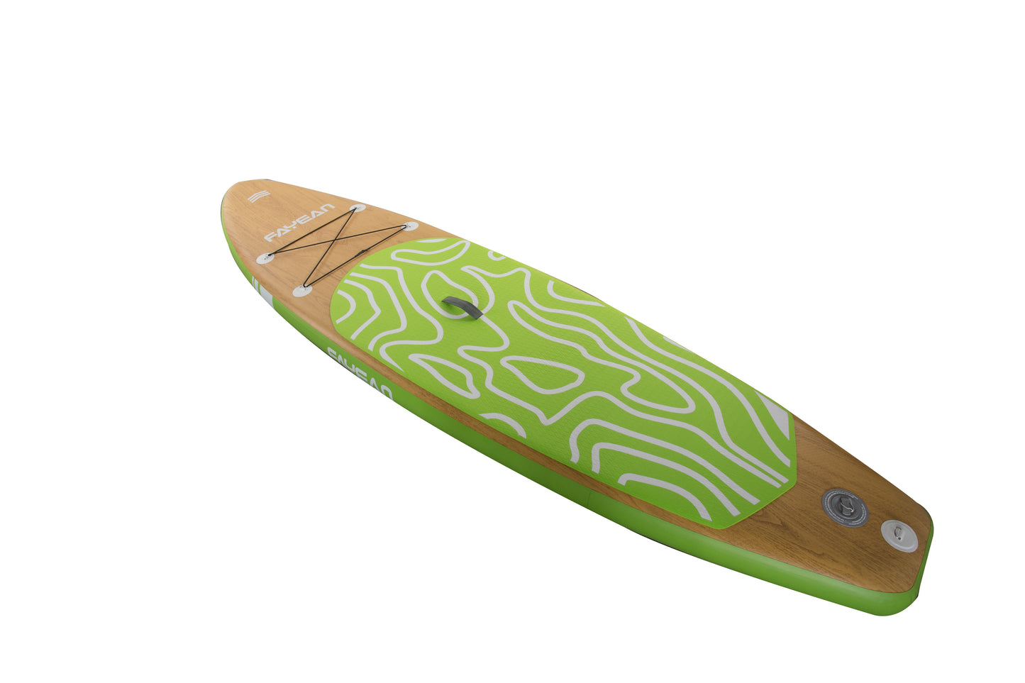 Tavola Bamboo Stand Up Paddle SUP Gonfiabile 10'6"