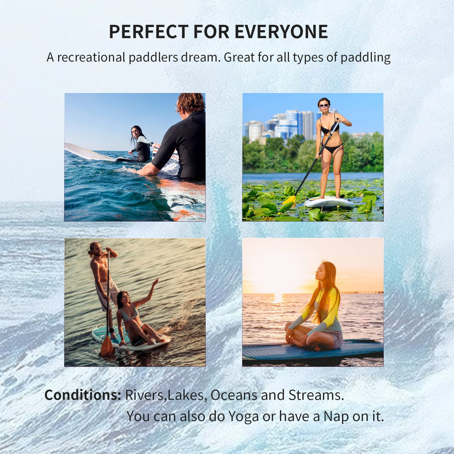 Tavola Ocean Stand Up Paddle SUP Gonfiabile 10'6"