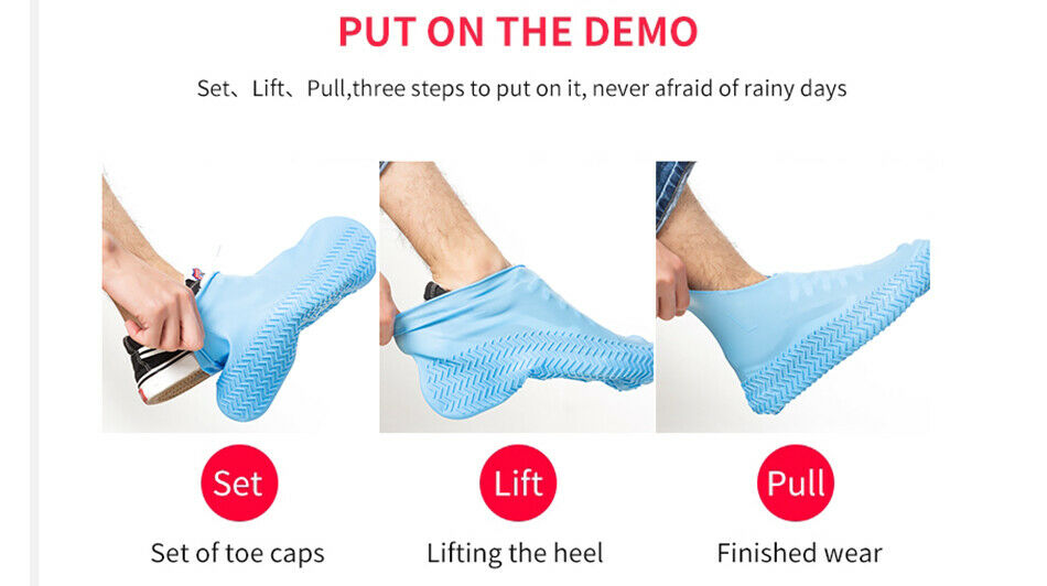 Copriscarpe in Silicone impermeabile flessibile