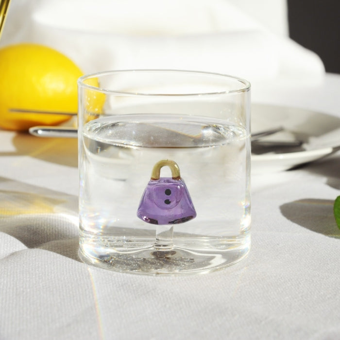 WD Lifestyle Bicchiere Figure in Vetro Soggetti Animali