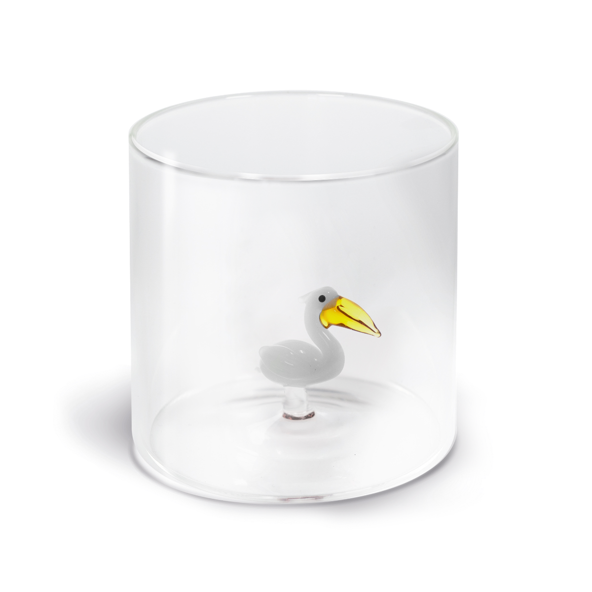 WD Lifestyle Bicchiere Figure in Vetro Soggetti Animali