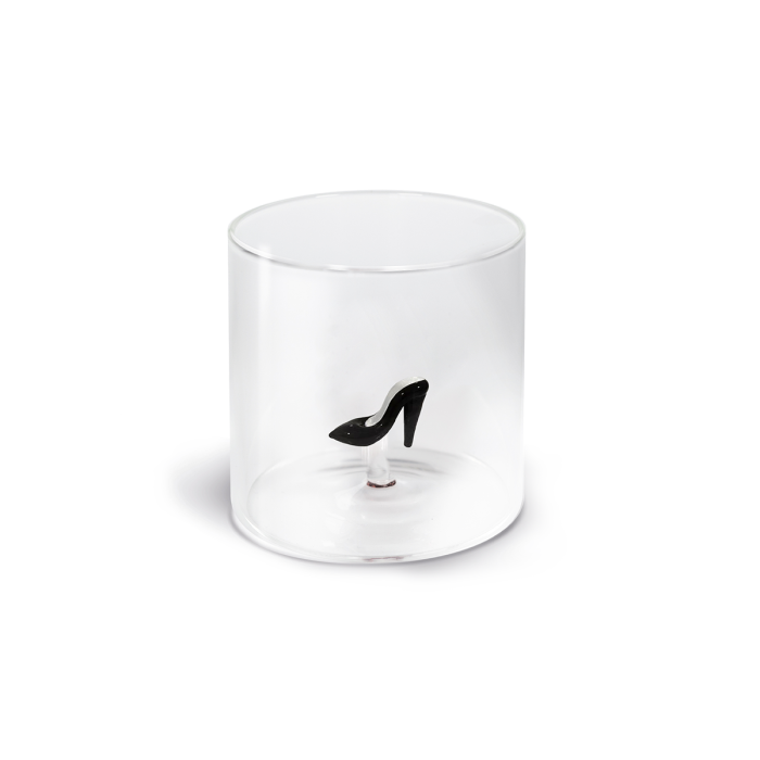 WD Lifestyle Bicchiere Figure in Vetro Soggetti Animali