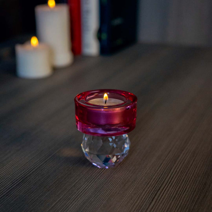 WD Lifestyle Porta Candela Effetto Diamante