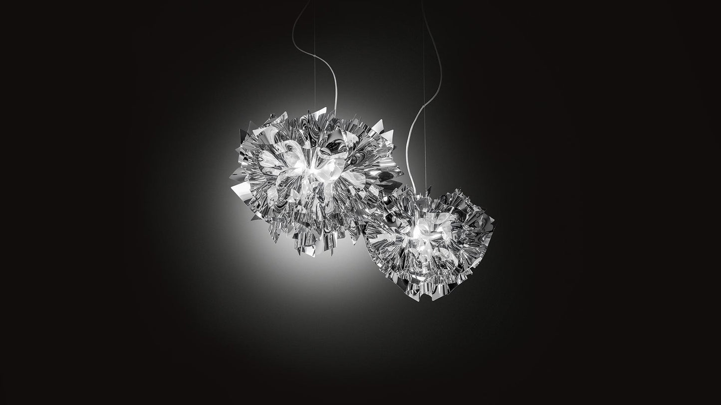 Lampada Suspension Silver Slamp