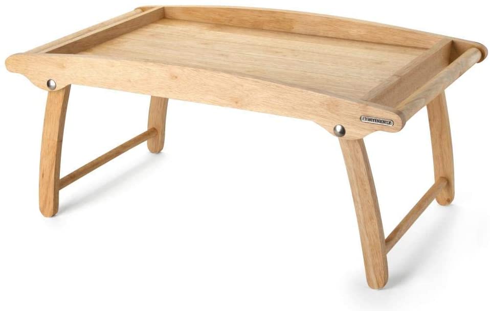 Continenta Wooden Bed Table Tray