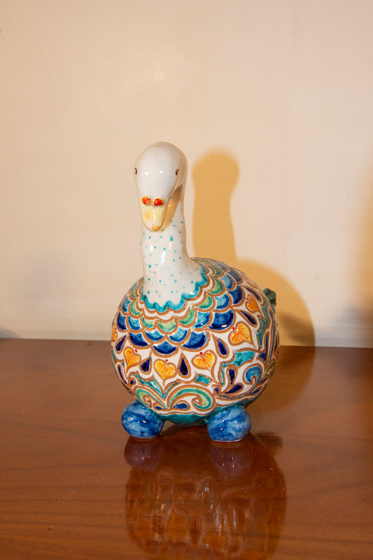 Cigno in Ceramica pezzo unico