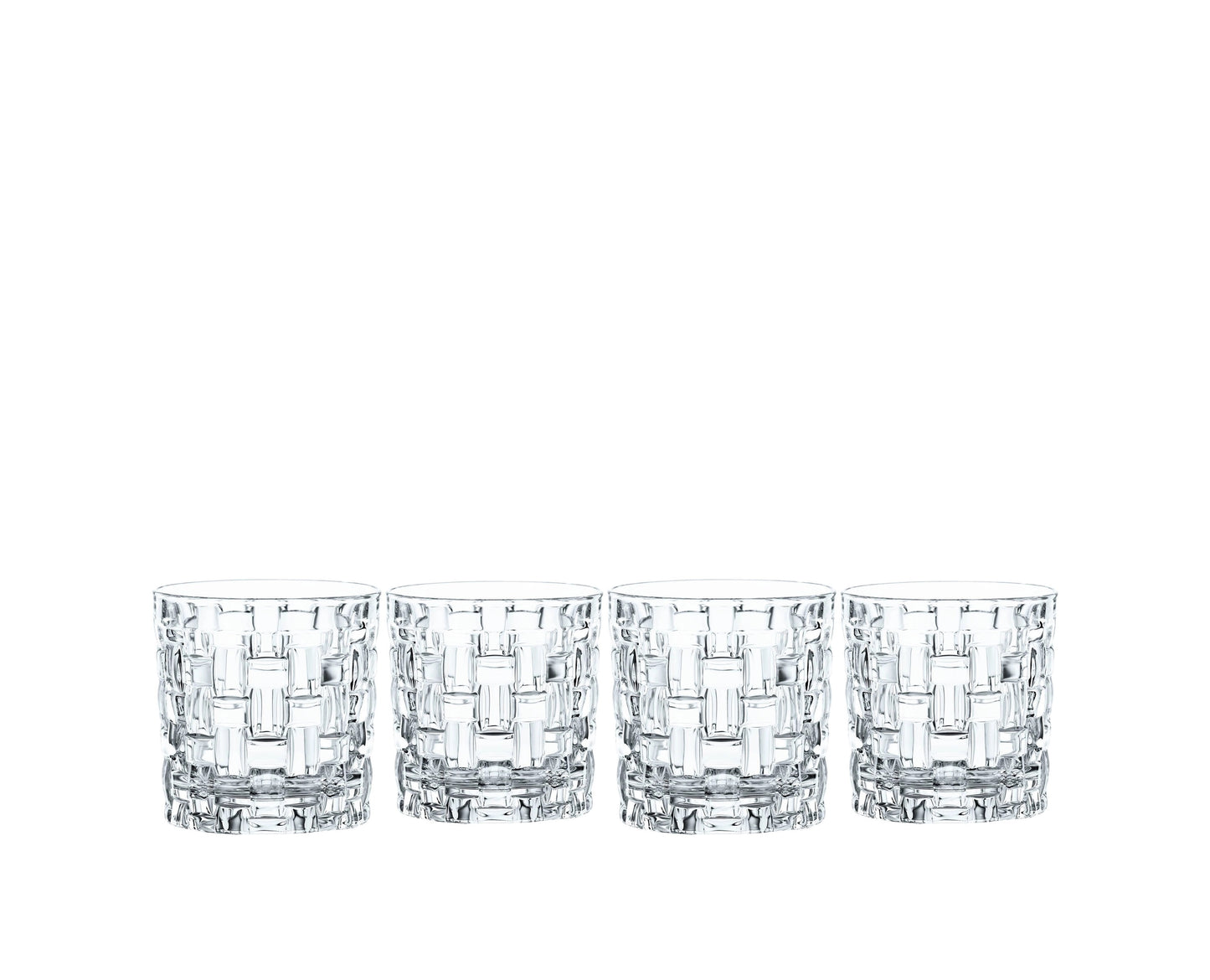 Nachtmann Nova Bossa Single Old Fahioned Set 4 Bicchieri in Cristallo
