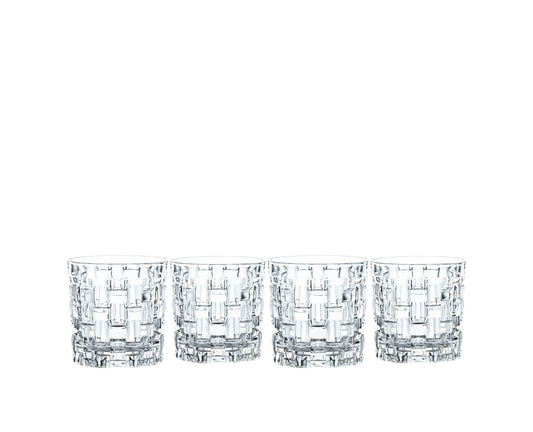 Nachtmann Nova Bossa Single Old Fahioned Set 4 Bicchieri in Cristallo