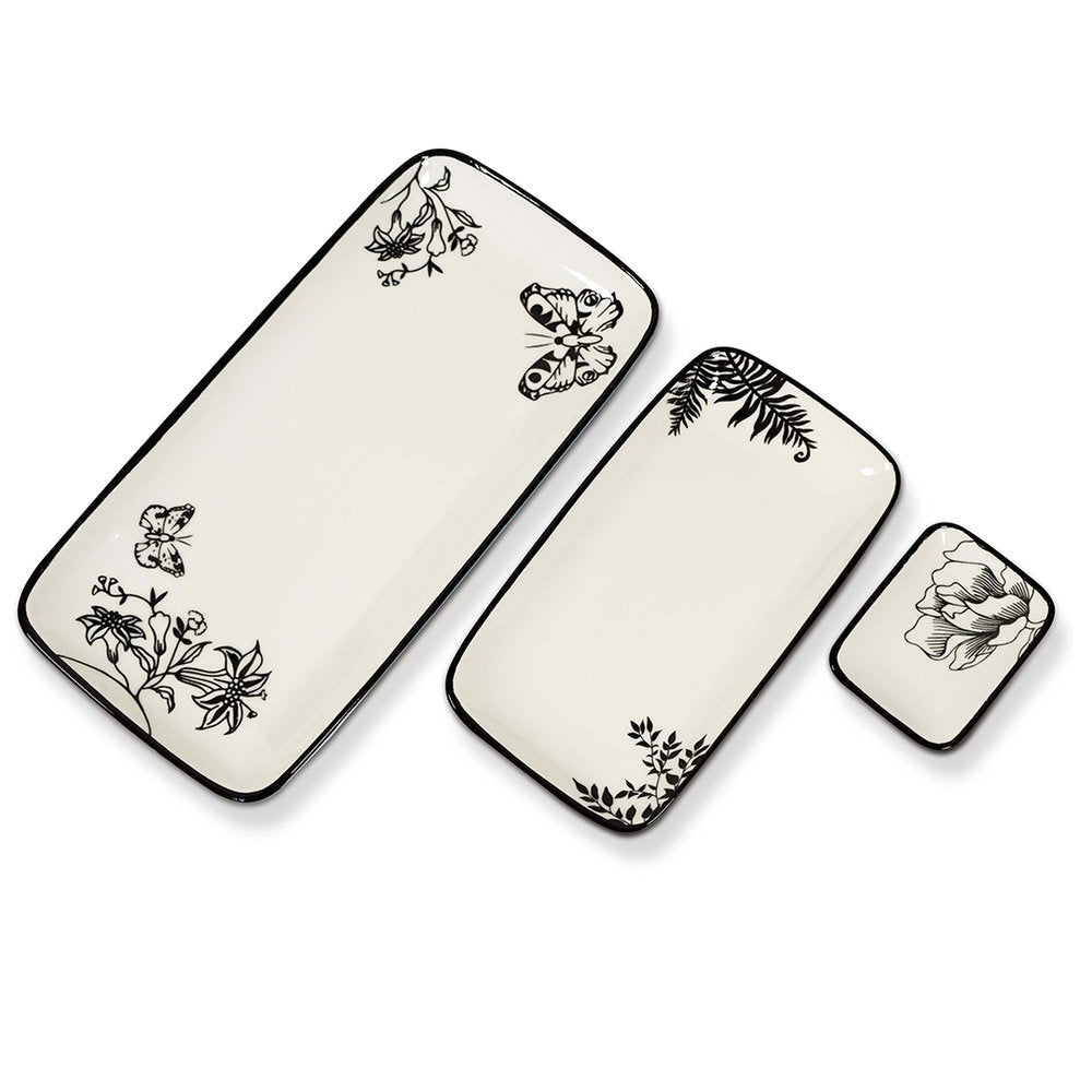 Set 3 Vassoi rettangolari Linea Pechino WD Lifestyle