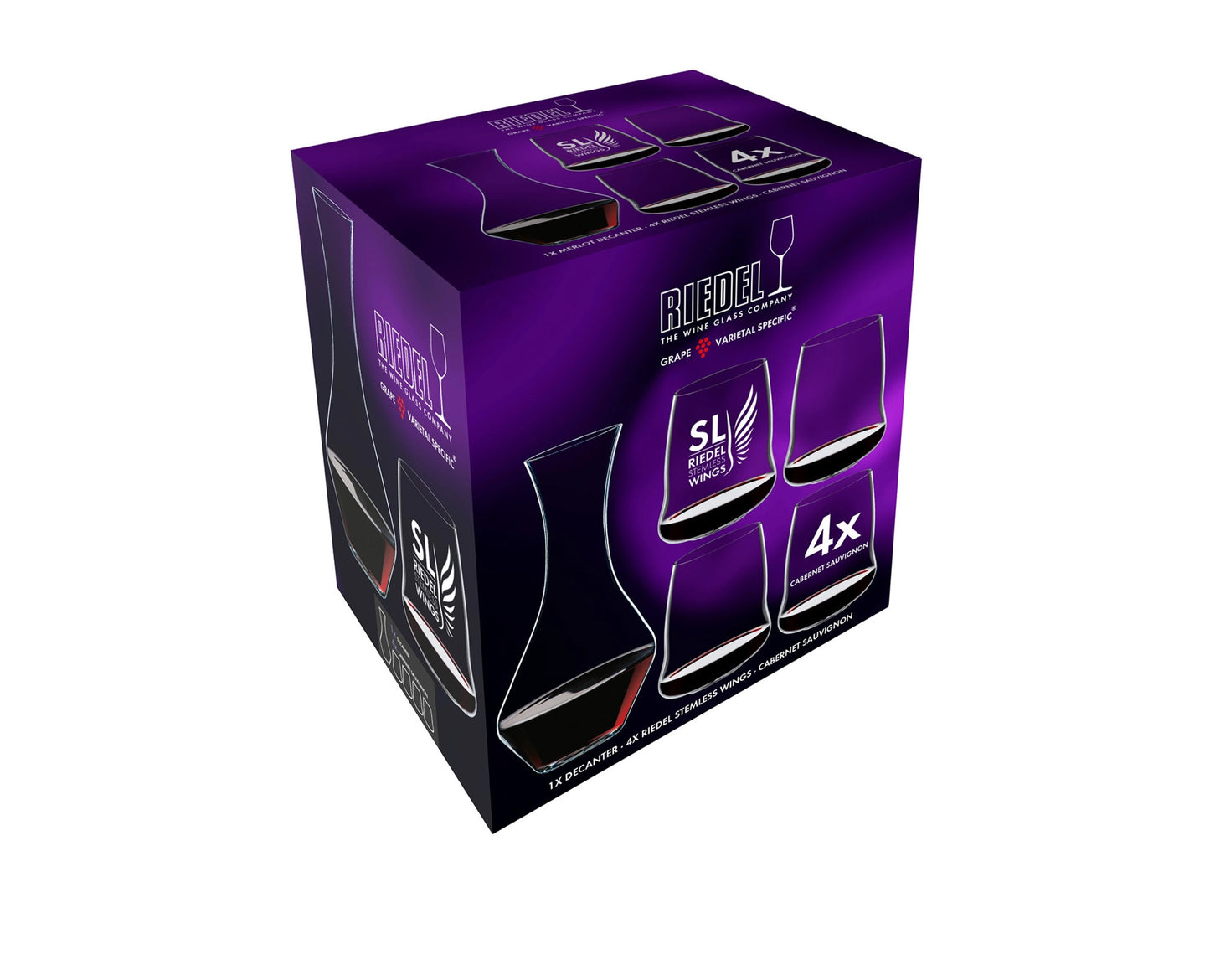 Riedel Stemless Wings e Decanter SL Set