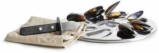 Sagaform set per le ostriche acciaio inox