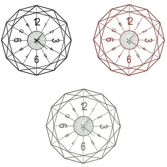 Orologio Titano Arti e Mestieri Design Geometrico